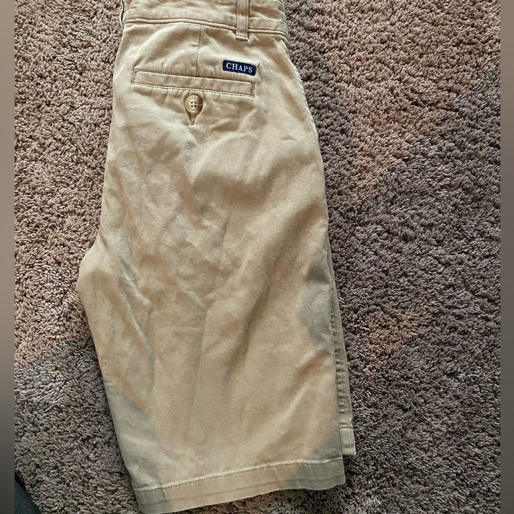Khaki shorts- chaps